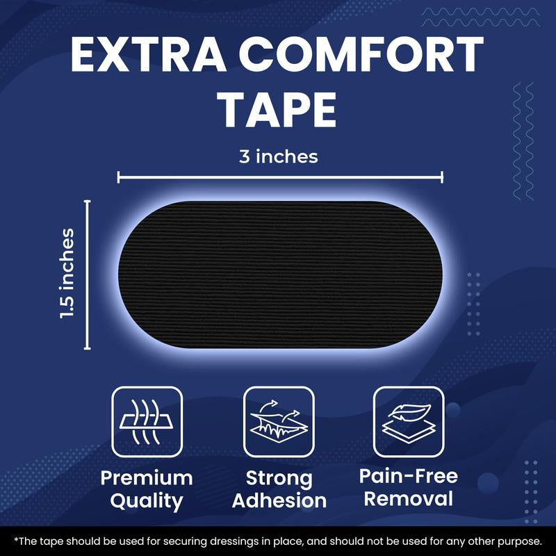 Mouth Tape - One Month Supply Mouth Tape, Sport Accessories, 30 Strips, Strips Tape for Sleep-Pain Free Removal, Gentle on Skin - Adhesive Cotton Tape
